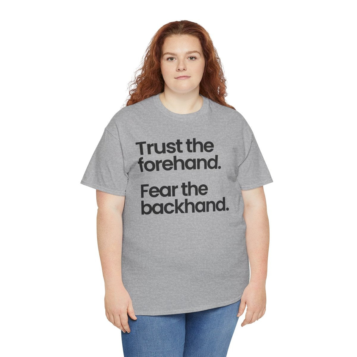 TRUST FOREHAND - Tennis & Pickleball (Basic Tee)
