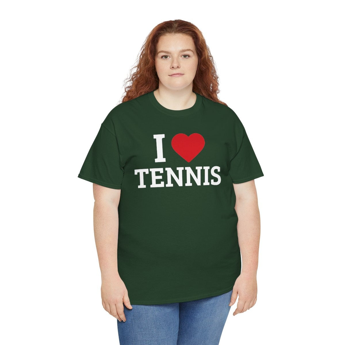 I HEART TENNIS - Tennis (Basic Tee)
