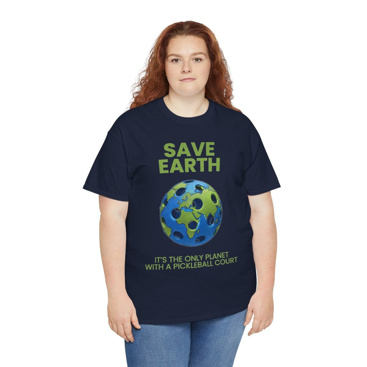 SAVE EARTH - Pickleball (Basic Tee)