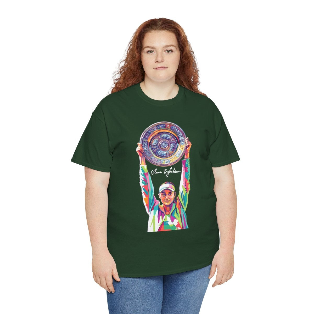 ELENA RYBAKINA 2 - Tennis (Basic Tee)