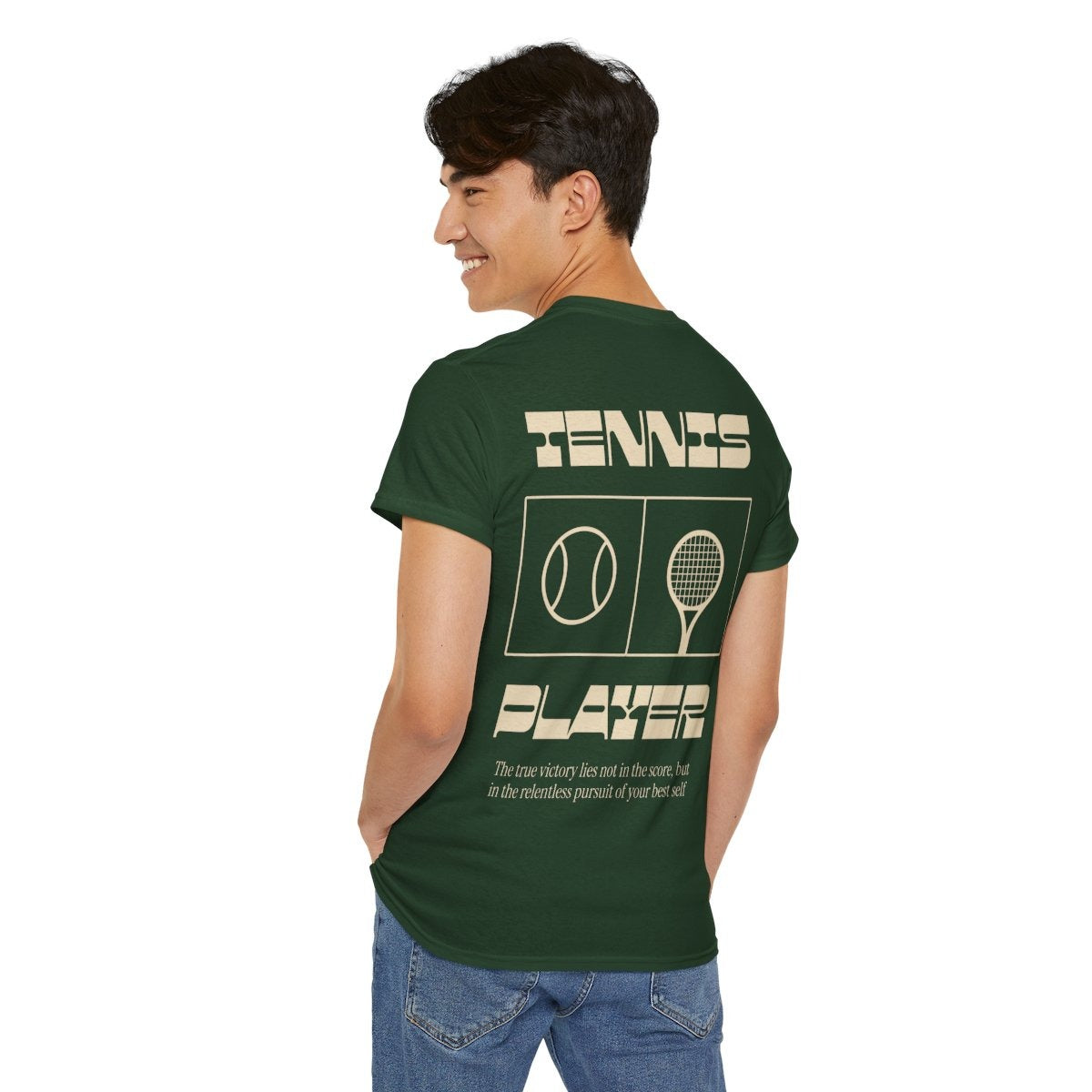 TENNIS PLAYER 4 - Tennis Basic Tee