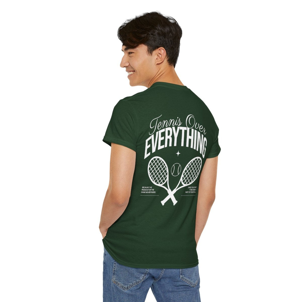 TENNIS OVER EVERYTHING - Tennis Basic Tee