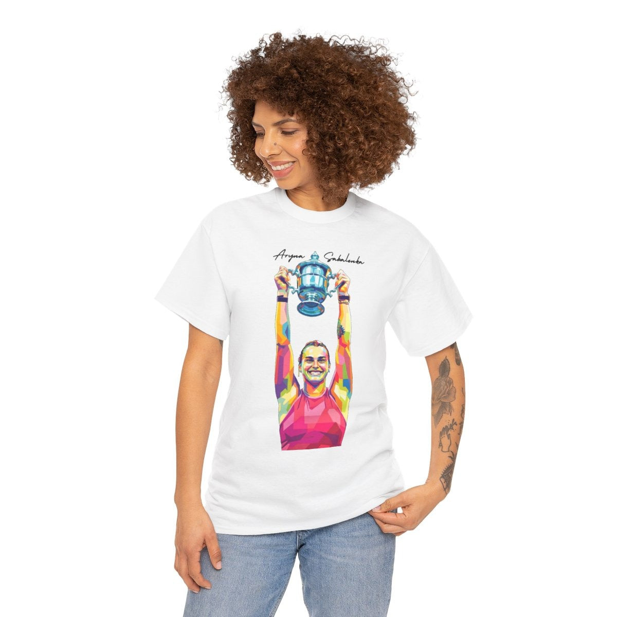 ARYNA SABALENKA 2 - Tennis (Basic Tee)