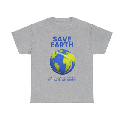 SAVE EARTH - Tennis (Basic Tee)