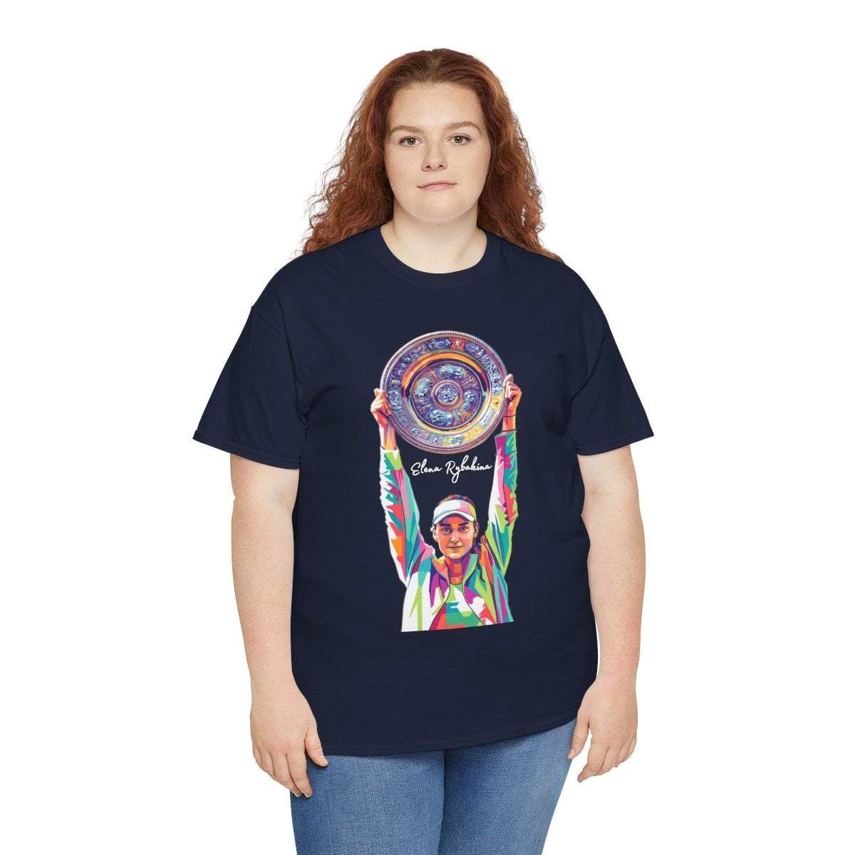 ELENA RYBAKINA 2 - Tennis (Basic Tee)