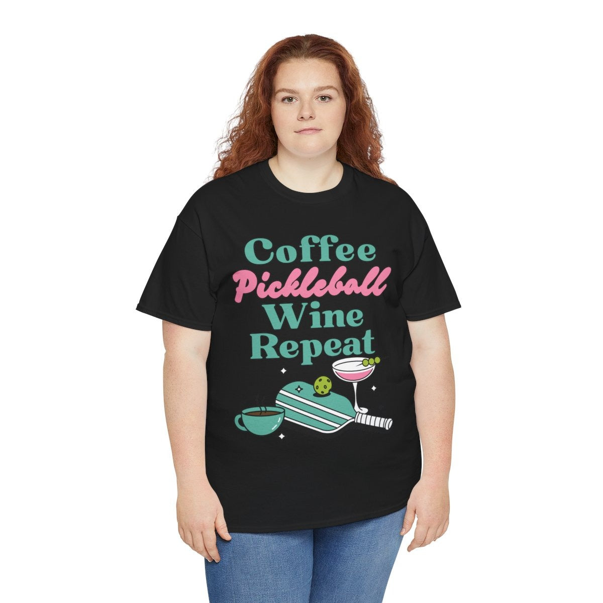 COFFEE PICKLEBALL WINE REPEAT - Pickleball (Dri Fit)
