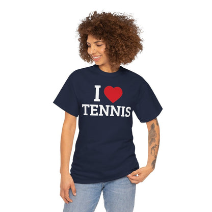 I HEART TENNIS - Tennis (Basic Tee)