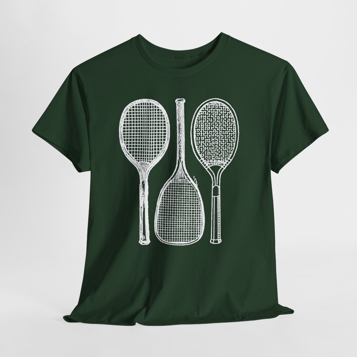 RETRO RACQUET - Tennis (Basic Tee)
