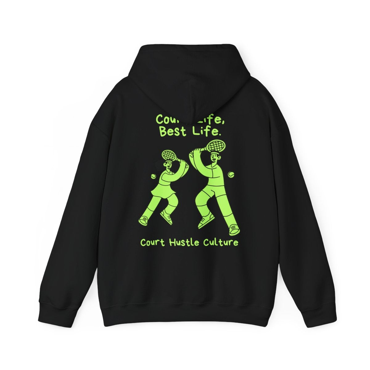 COURT HUSTLE - Tennis Hoodie
