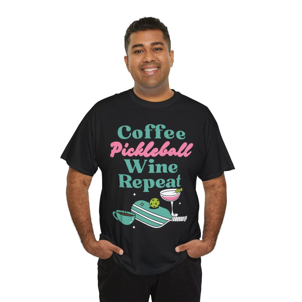 COFFEE PICKLEBALL WINE REPEAT - Pickleball (Dri Fit)