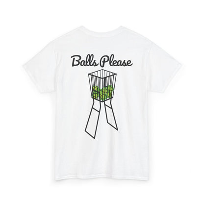BALLS PLEASE - Tennis (Basic Tee)