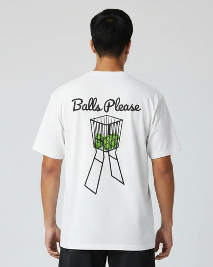 BALLS PLEASE - Tennis (Basic Tee)