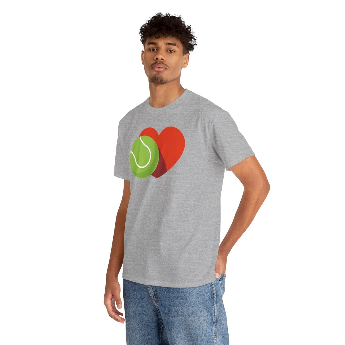 15-LOVE - Tennis (Basic Tee)