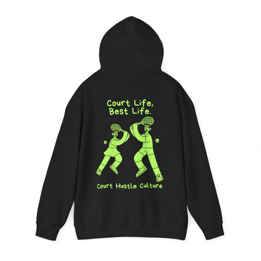 COURT HUSTLE - Tennis Hoodie