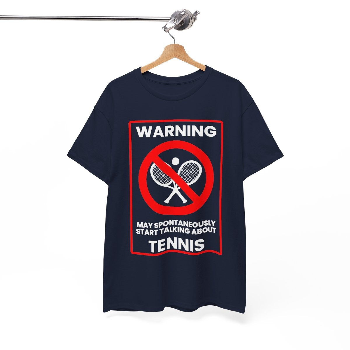 WARNING TENNIS - Tennis (Basic Tee)