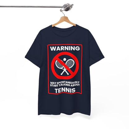 WARNING TENNIS - Tennis (Basic Tee)