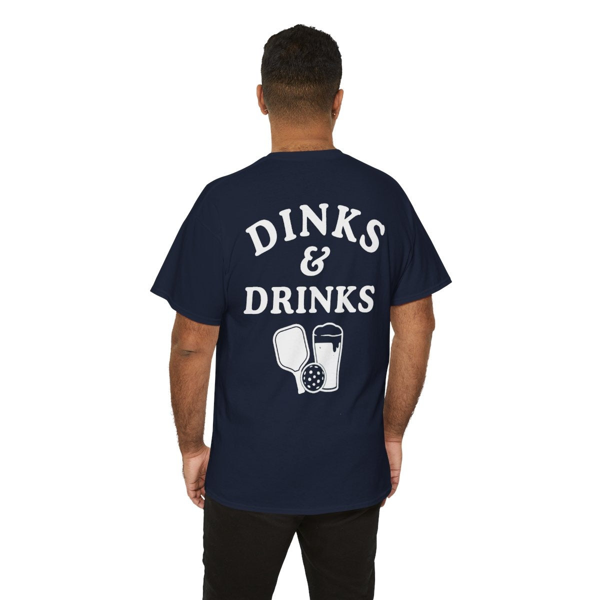 DINKS & DRINKS - Pickleball (Basic Tee)