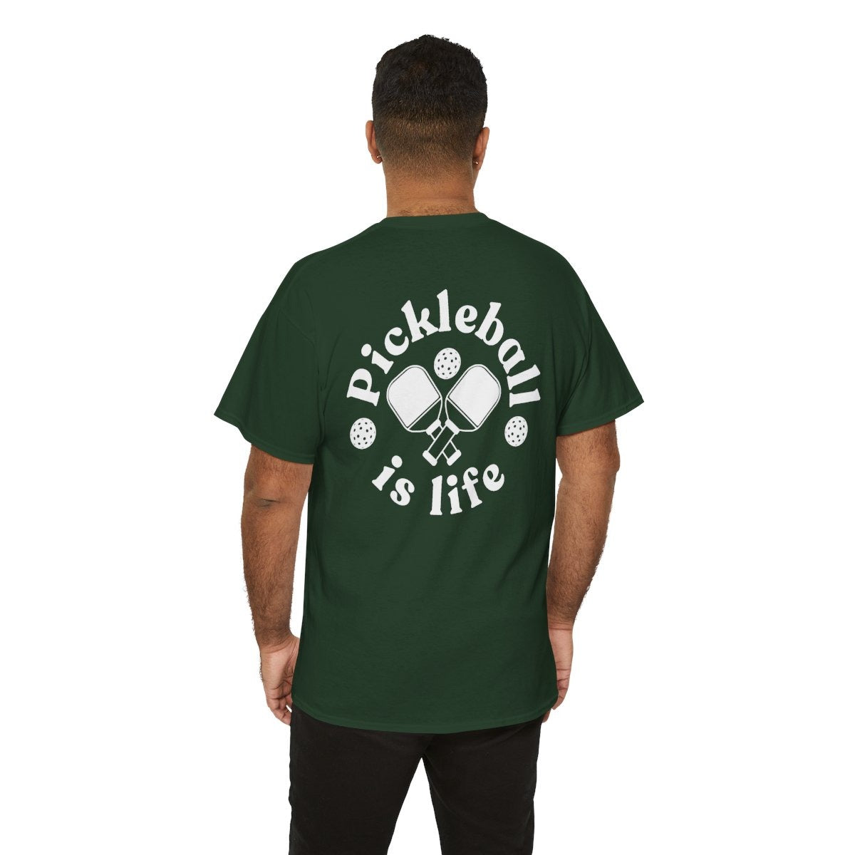 PICKLEBALL IS LIFE 2 - Pickleball (Basic Tee)