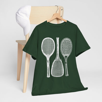 RETRO RACQUET - Tennis (Basic Tee)