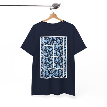 TENNIS FLORAL 2 - Tennis (Basic Tee)