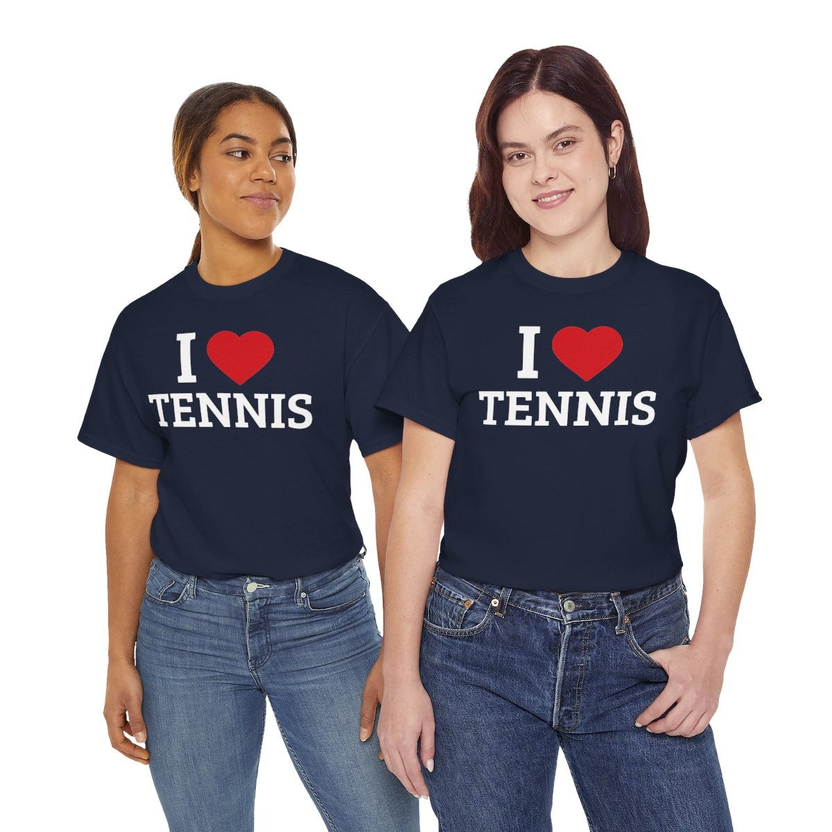 I HEART TENNIS - Tennis (Basic Tee)