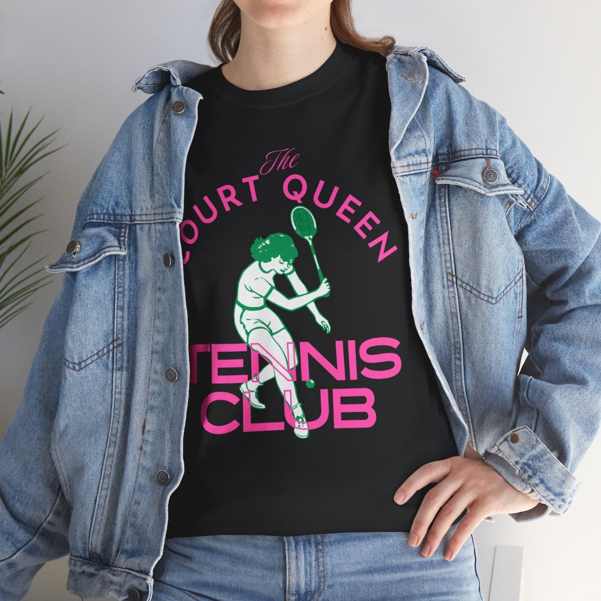 COURT QUEEN 3 - Tennis Basic Tee
