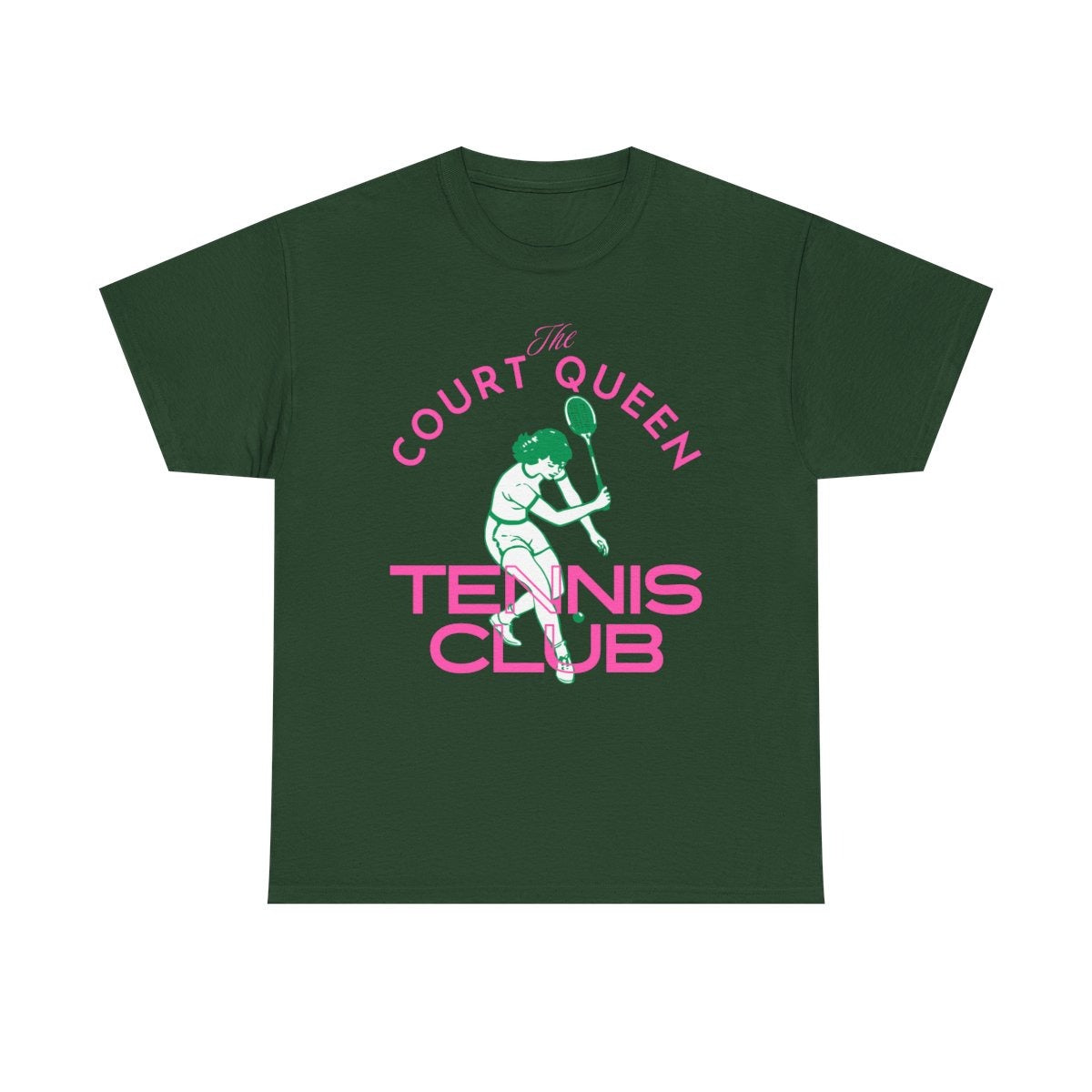 COURT QUEEN 3 - Tennis Basic Tee