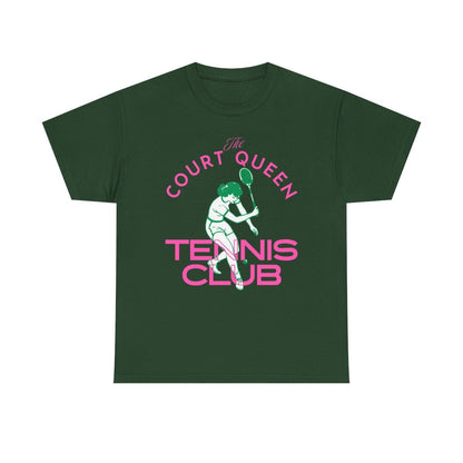 COURT QUEEN 3 - Tennis Basic Tee