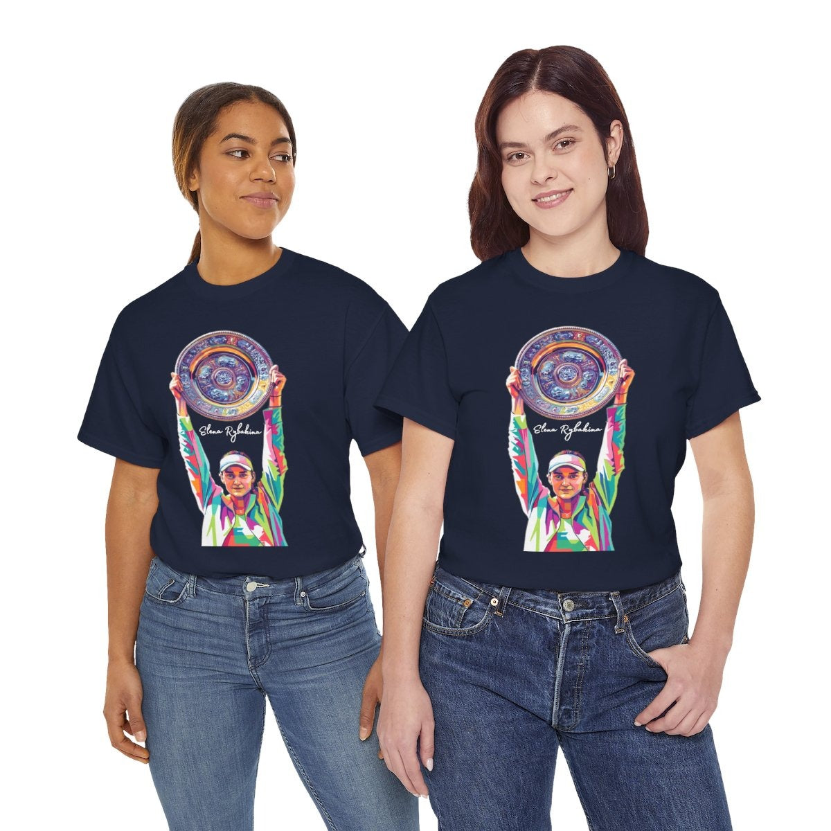 ELENA RYBAKINA 2 - Tennis (Basic Tee)
