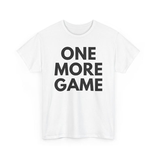 ONE MORE GAME - Tennis & Pickleball (Kids Tee)