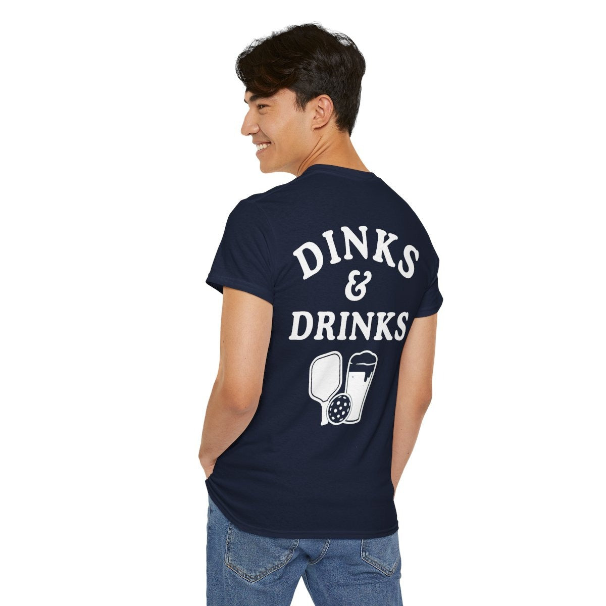 DINKS & DRINKS - Pickleball (Basic Tee)