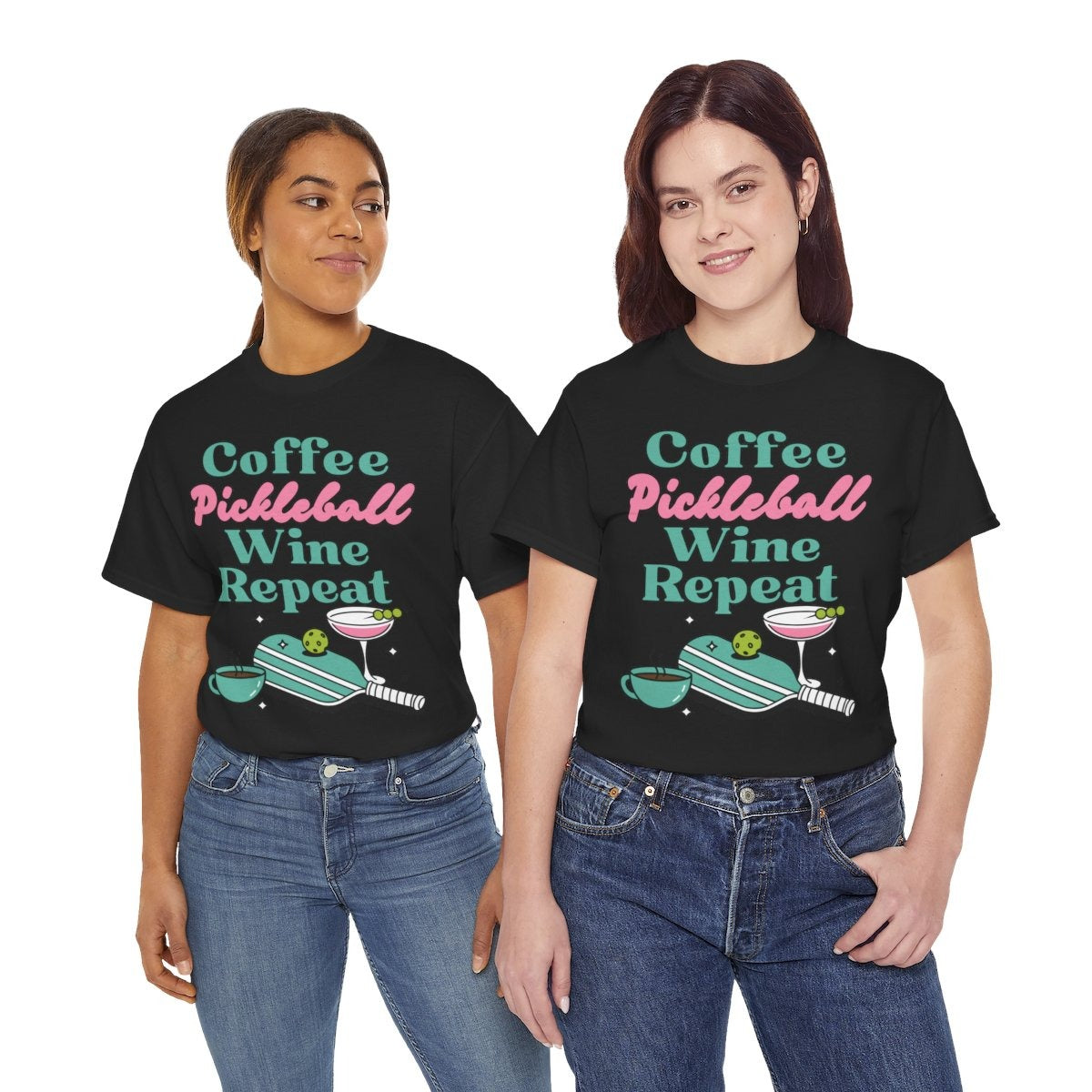 COFFEE PICKLEBALL WINE REPEAT - Pickleball (Dri Fit)