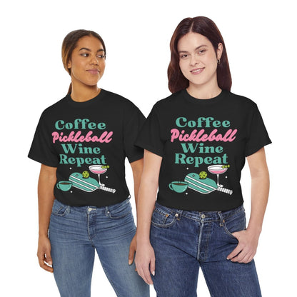 COFFEE PICKLEBALL WINE REPEAT - Pickleball (Dri Fit)