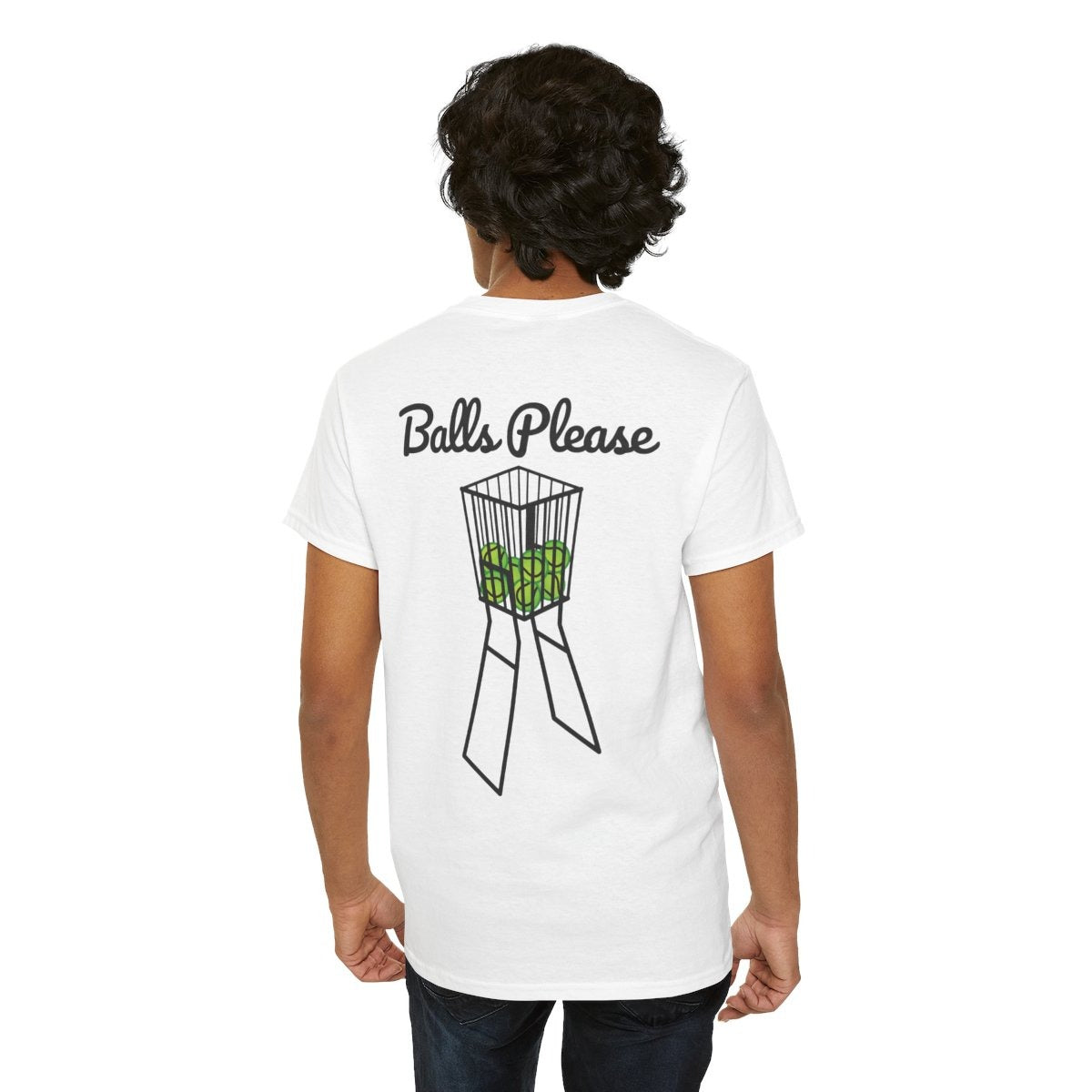 BALLS PLEASE - Tennis (Basic Tee)