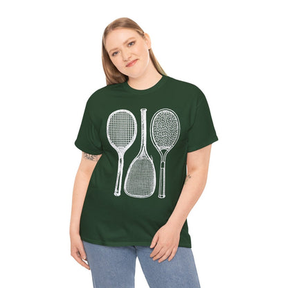 RETRO RACQUET - Tennis (Basic Tee)