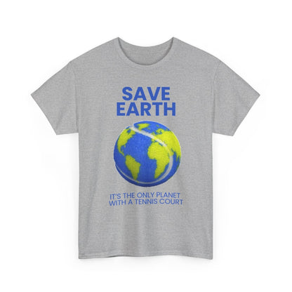SAVE EARTH - Tennis (Basic Tee)