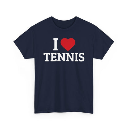 I HEART TENNIS - Tennis (Basic Tee)