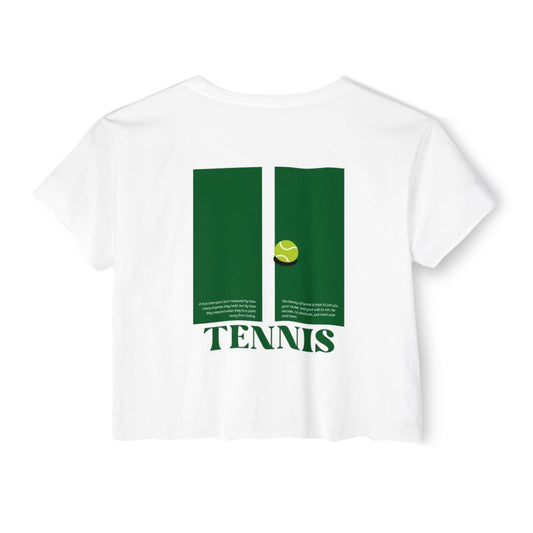 TIEBREAK - Tennis Crop Top