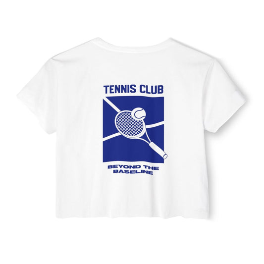 TENNIS CLUB 2 - Tennis Crop Top