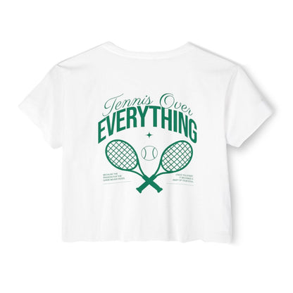 TENNIS OVER EVERYTHING - Tennis Crop Top