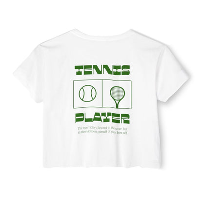 TENNIS PLAYER 4 - Tennis Crop Top