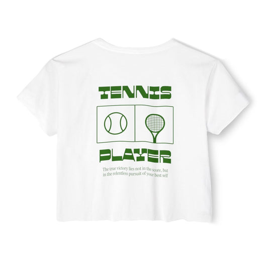 TENNIS PLAYER 4 - Tennis Crop Top