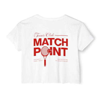 MATCH POINT 3 - Tennis Crop Top