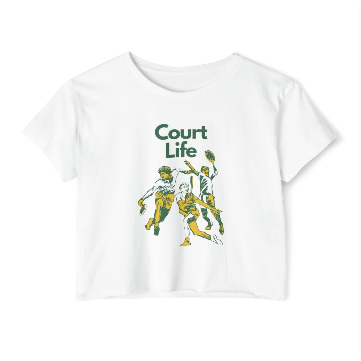 COURT LIFE - Tennis Crop Top