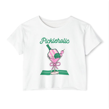 PICKLEHOLIC - Pickleball (Crop Top)