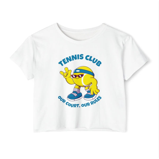 TENNIS CLUB 3 - Tennis Crop Top