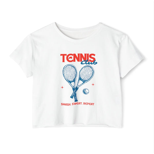 TENNIS CLUB 1 - Tennis Crop Top