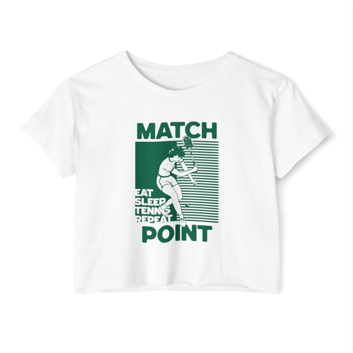 MATCH POINT 6 - Tennis Crop Top