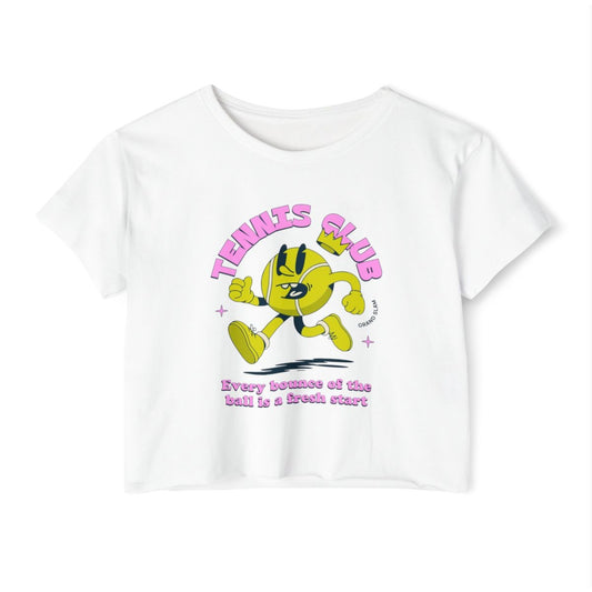 TENNIS CLUB 7 - Tennis Crop Top