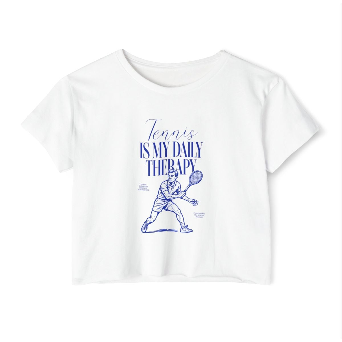 TENNIS THERAPY - Tennis Crop Top